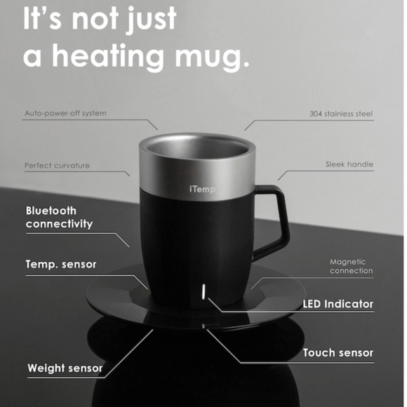 iTemp Coffee Mug - Not just a coffee mug - Picture 3 of 3